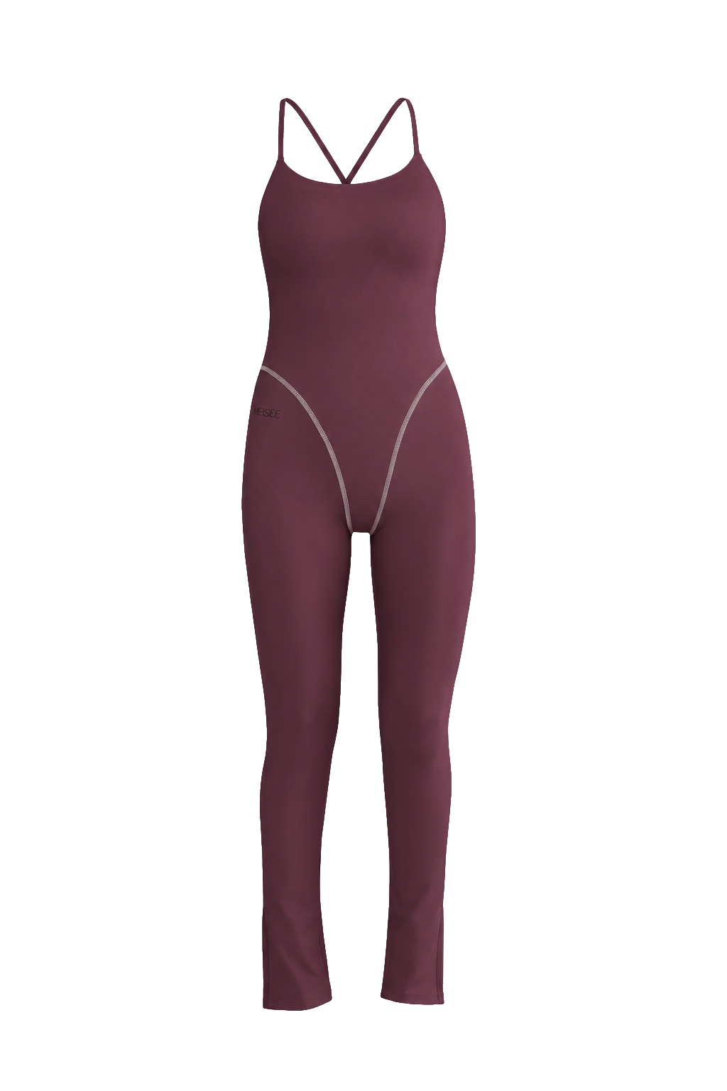 LARA JUMPSUIT BURGUNDY